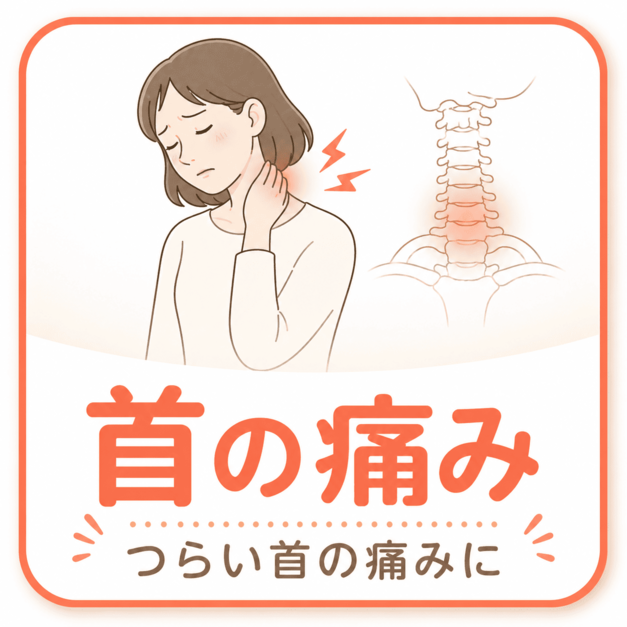首の痛み｜宮崎駅前骨盤整骨院